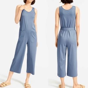 Everlane blue jumpsuit M